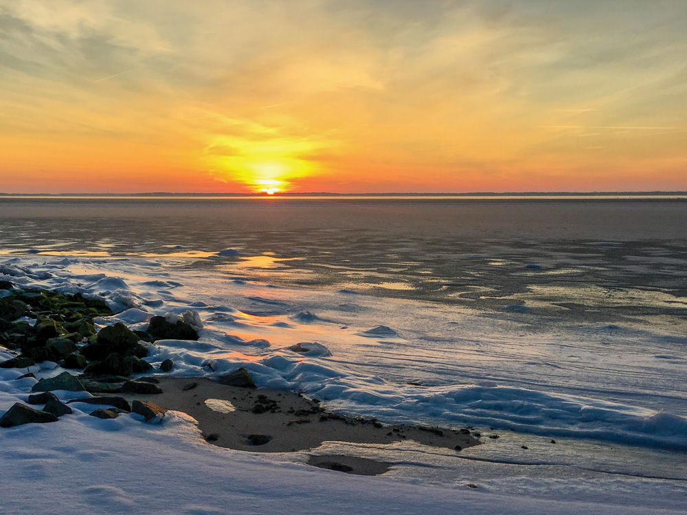 Watery winter wonderland